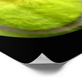 Tennis Bird Meme Round Budgie Tennis Ball  Poster (Hoek)