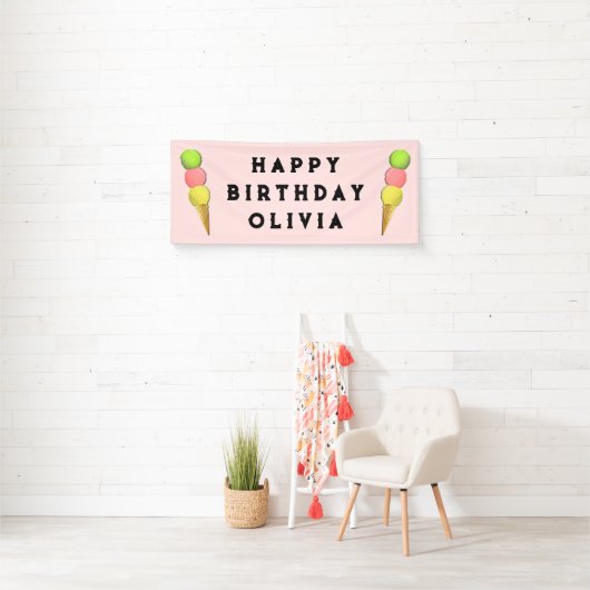 Tennis Birthday Banner (Insitu)