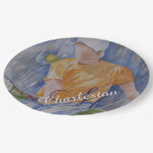 Tennis Birthday Celebration Party Papieren Bordje (Gekanteld)