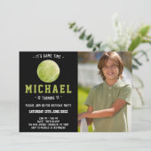 Tennis Birthday Kaart (Staand voorkant)