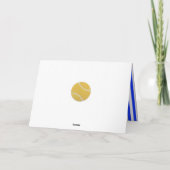 Tennis Birthday Kaart (Achterkant)