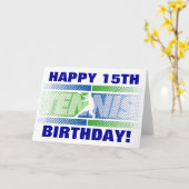 Tennis Birthday-kaart met aangepast leeftijdsnumme Kaart (Gele Bloem)