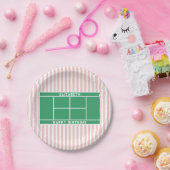 Tennis Birthday Papieren Bordje (Feest)