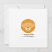 Tennis Birthday Party Invitations 5.25 in Kaart (Achterkant)