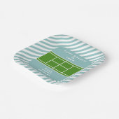 Tennis Birthday Party Papieren Bordje (Gebogen)