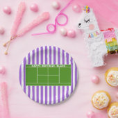 Tennis Birthday Party Papieren Bordje (Feest)