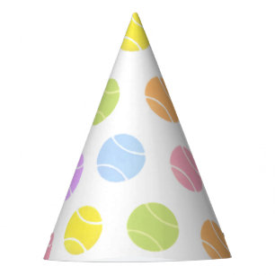 Tennis Birthday Party Pet Feesthoedjes