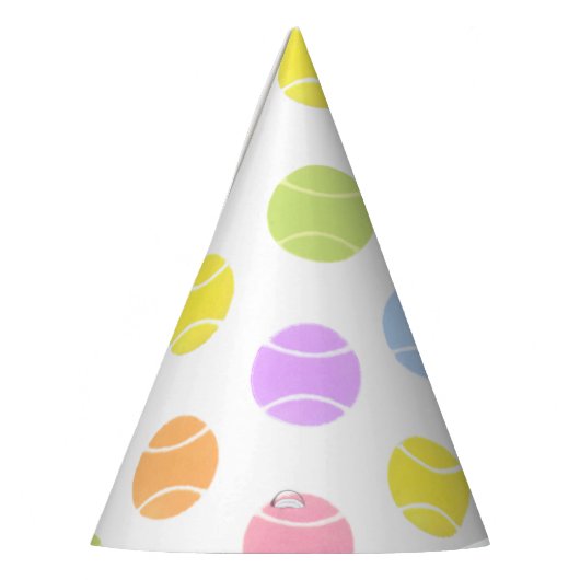 Tennis Birthday Party Pet Feesthoedjes (Links)