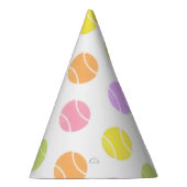 Tennis Birthday Party Pet Feesthoedjes (Rechts)