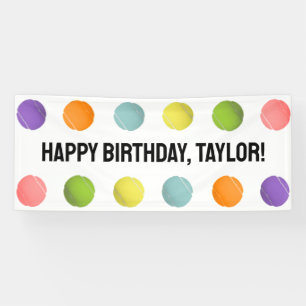 Tennis Birthday Spandoek