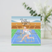 Tennis Birthday Special Wish for Tennis Player (Staand voorkant)