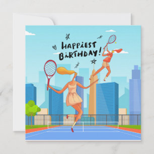 Tennis Birthday Special Wish for Tennis Player