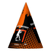 Tennis Birthday, Tennis Girl Player  Feesthoedjes (Links)