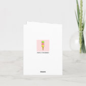 Tennis Blank Card Kaart (Achterkant)