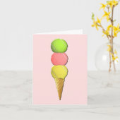 Tennis Blankokaart Kaart (Gele Bloem)