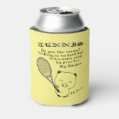 Tennis Blikjeskoeler (Blikje Achterkant)