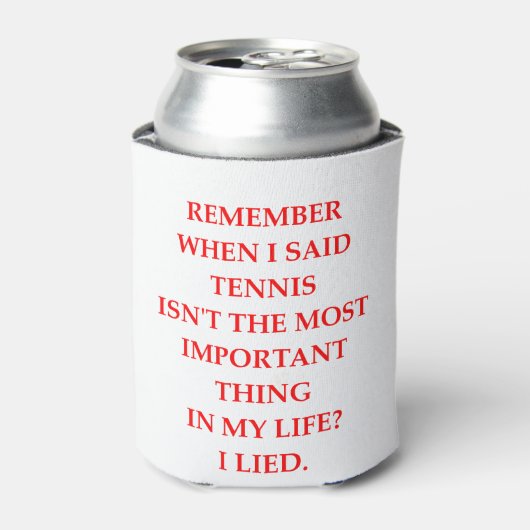 TENNIS BLIKJESKOELER (Blikje Voorkant)
