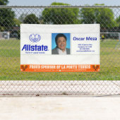 Tennis Booster Club Business gepersonaliseerde ban Spandoek (Insitu)