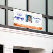 Tennis Booster Club Business gepersonaliseerde ban Spandoek (Buitenkant Gebouw)