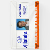 Tennis Booster Club Business gepersonaliseerde ban Spandoek (Verticaal)