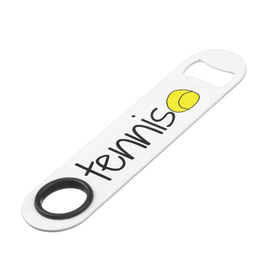 Tennis Bottle Opener Speed Flessenopener (Voorkant Gekanteld)