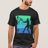 Tennis Boys Kinder Jeugd Mannen T-shirt (Voorkant)