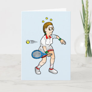 Tennis Break Point Verjaardagskaart Kaart