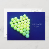 Tennis & Briefkaart (Voorkant / Achterkant)