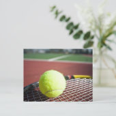 Tennis Briefkaart (Staand voorkant)