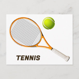 Tennis Briefkaart