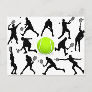 tennis briefkaart