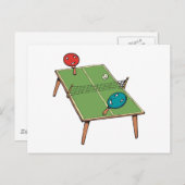 Tennis Briefkaart (Voorkant / Achterkant)