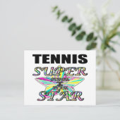 tennis briefkaart (Staand voorkant)