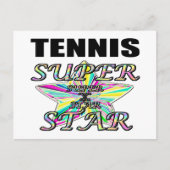 tennis briefkaart (Voorkant)