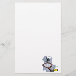 Tennis Briefpapier