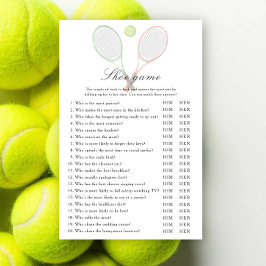 Tennis Bruiloftsschoen spel