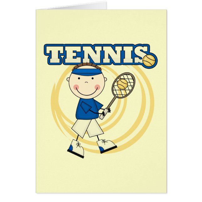 TENNIS - Brunette Boy Tshirts and Gifts (Voorkant)