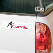 tennis bumpersticker (Op Truck)