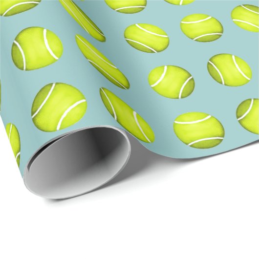 Tennis Cadeau Cadeaupapier (Rol Hoek)