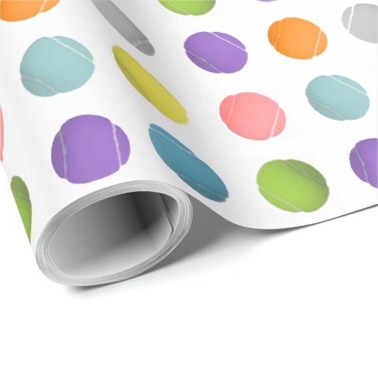 Tennis Cadeau Cadeaupapier (Rol Hoek)