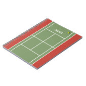 Tennis Cadeau Notitieboek (Linkerzijde)