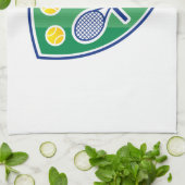 Tennis cadeau theedoek (Gevouwen)