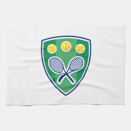 Tennis cadeau theedoek (Horizontaal)
