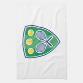 Tennis cadeau theedoek (Verticaal)