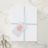 tennis cadeaulabel (Met Touw)
