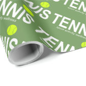 Tennis Cadeaupapier (Rol Hoek)