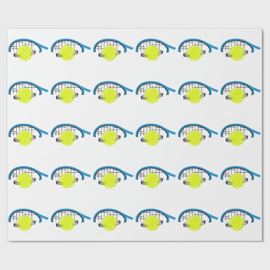 Tennis Cadeaupapier (Vlak)