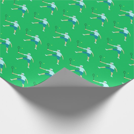 Tennis Cadeaupapier (Hoek)