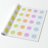 Tennis Cadeaupapier (Uitgerold)