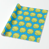 tennis cadeaupapier (Uitgerold)